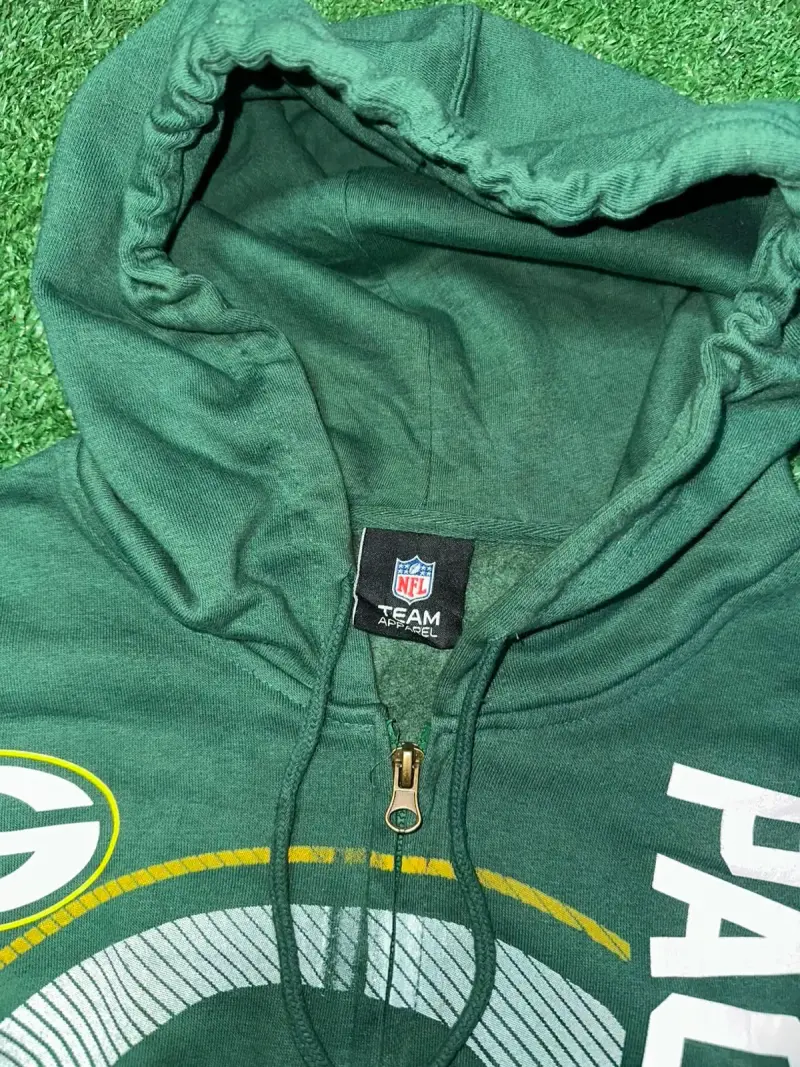 Polerón con capucha Green Bay Packers verde - 3
