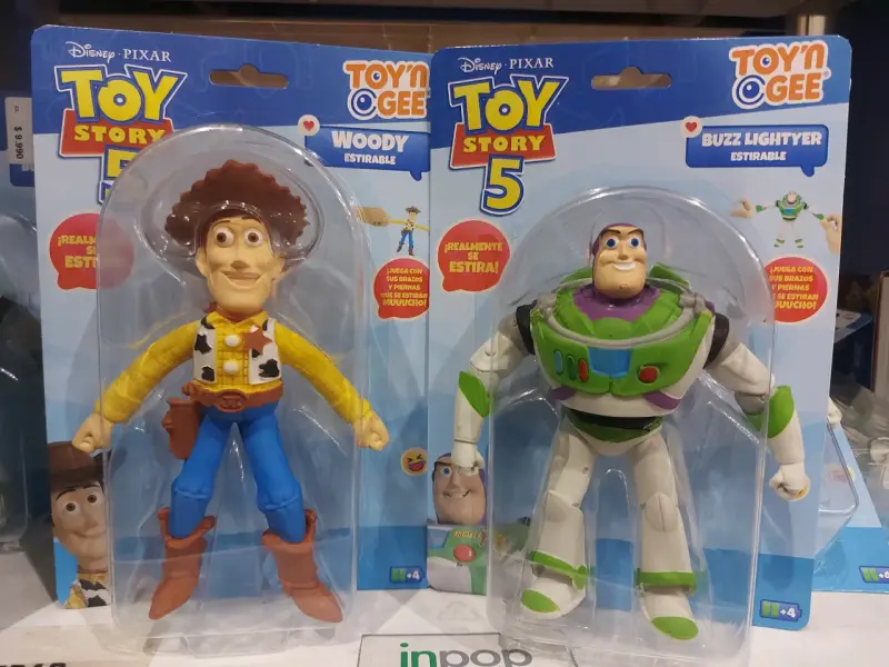 Figuras de acción Toy Story 5 Woody y Buzz Lightyear
