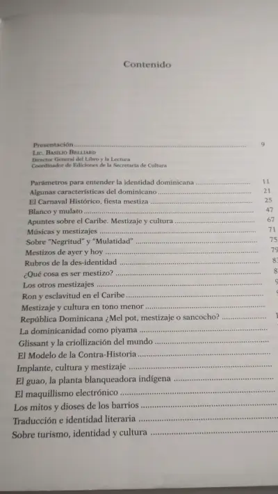 Libro 'Mestizaje, Identidad y Cultura' de Marcio Veloz Maggiolo - miniatura 3