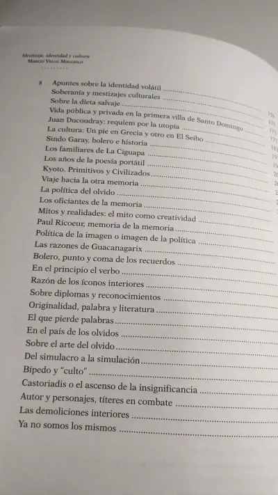 Libro 'Mestizaje, Identidad y Cultura' de Marcio Veloz Maggiolo - miniatura 4