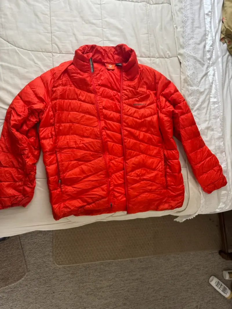 Chaqueta térmica de plumas Merrell c/bolso - 1