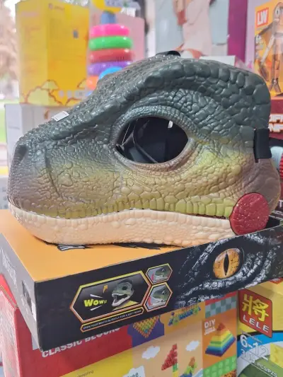 Máscara de dinosaurio para niños - miniatura 2