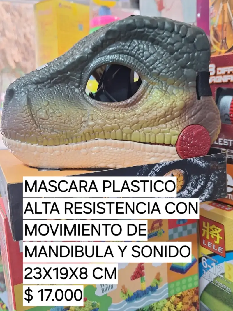 Máscara de dinosaurio para niños - 3