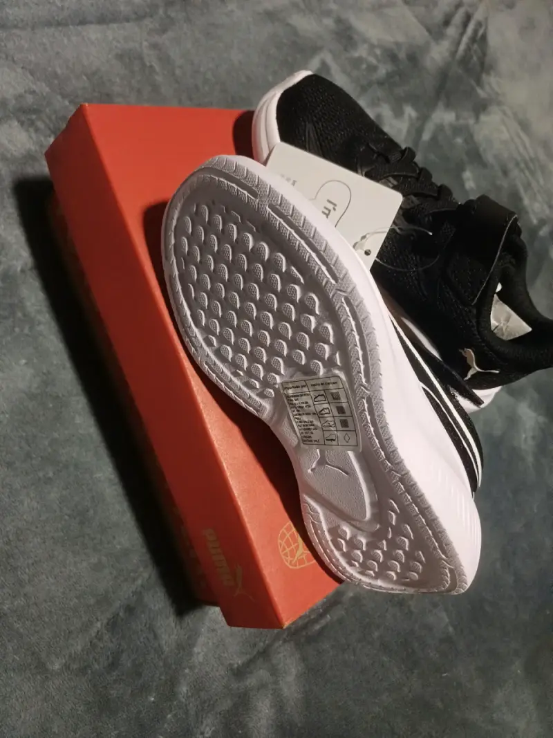 Zapatillas deportivas negras para niños Puma - 2