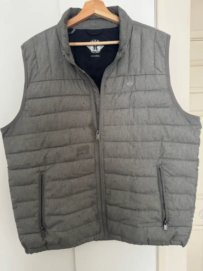 Chaqueta sin mangas Dockers con bolso - 1
