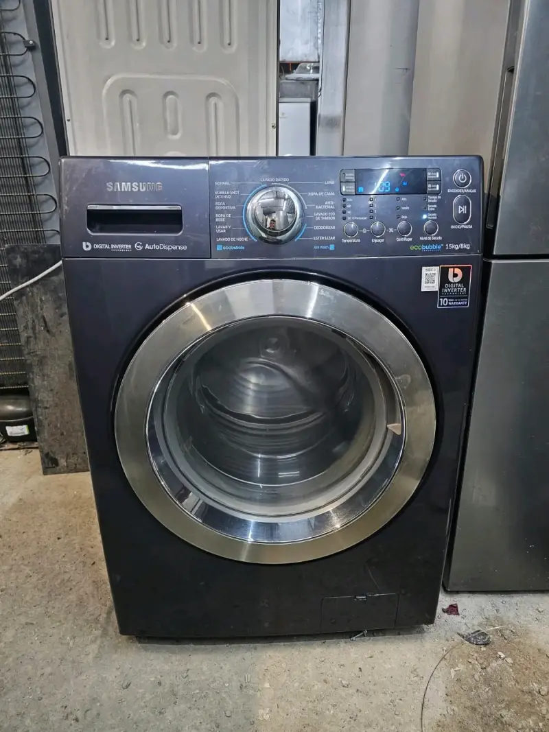Lavadora Samsung EcoBubble 15kg con Digital Inverter - 1