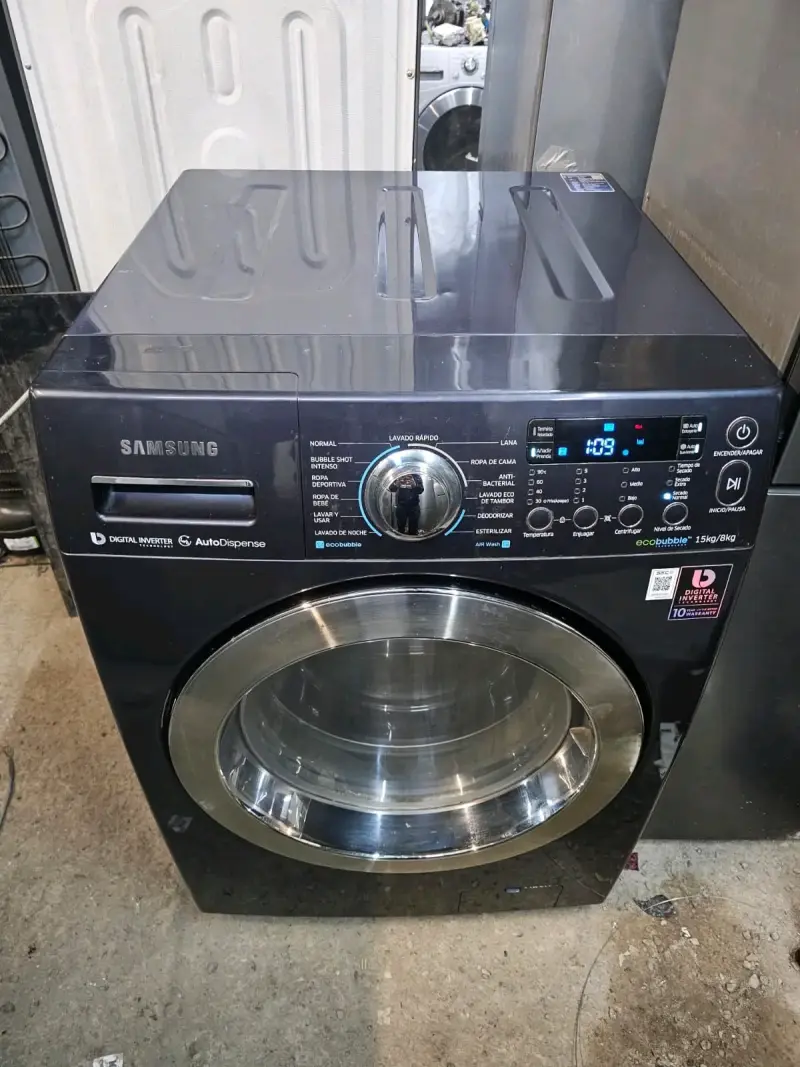 Lavadora Samsung EcoBubble 15kg con Digital Inverter - 3