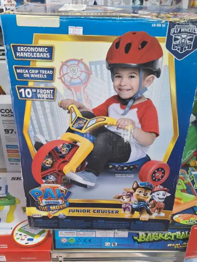 Triciclo Infantil Paw Patrol Junior Cruiser - miniatura 1