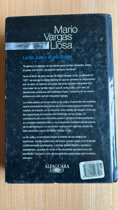 Libro 'La tía Julia y el escribidor' de Mario Vargas Llosa - miniatura 2