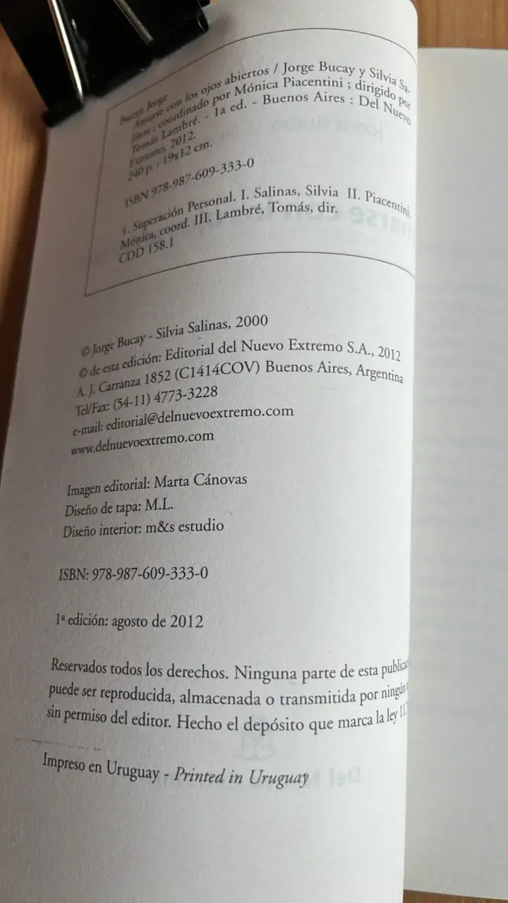 Libro 'Amarse con los ojos abiertos' de Jorge Bucay - 3