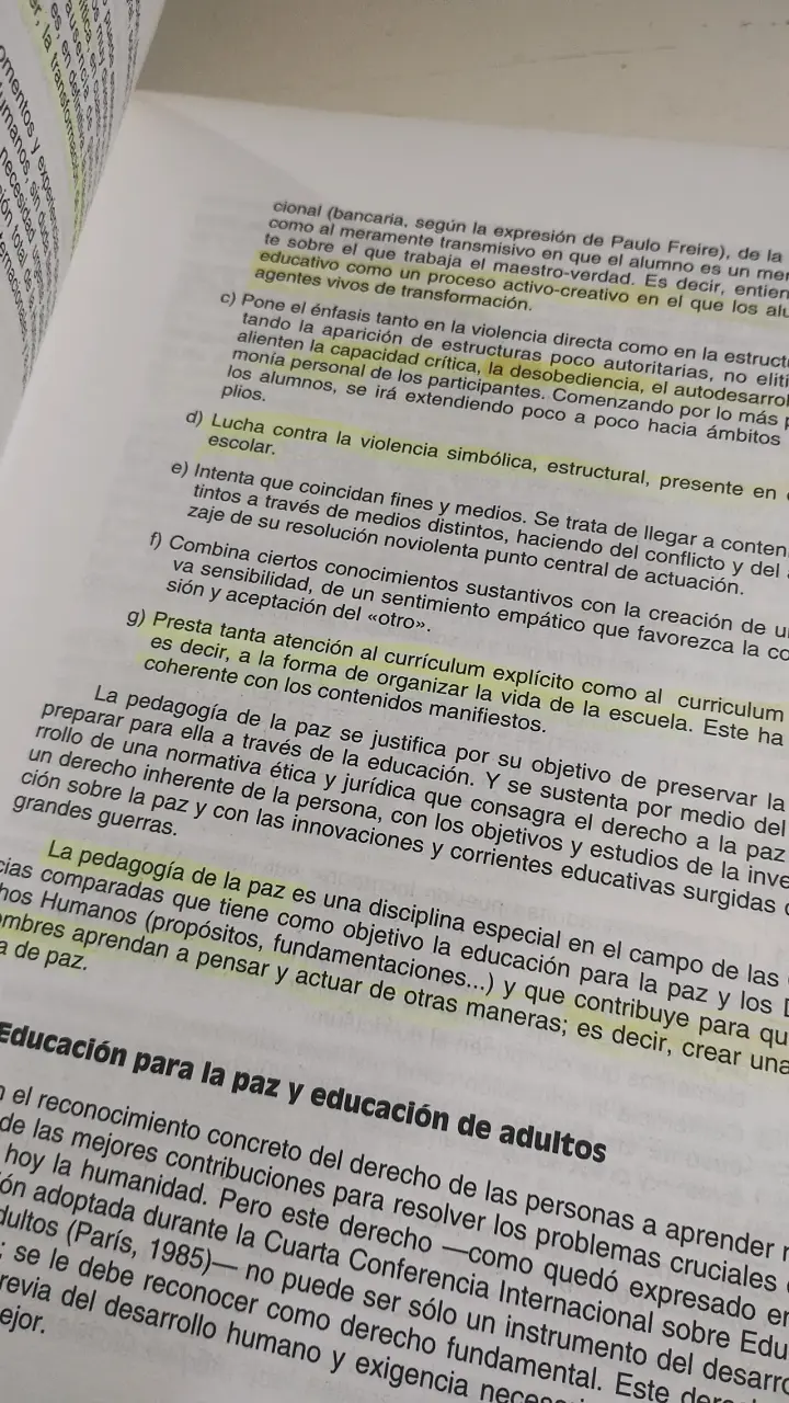 Libro Educar en los Derechos Humanos de José Tuvilla Rayo - 6