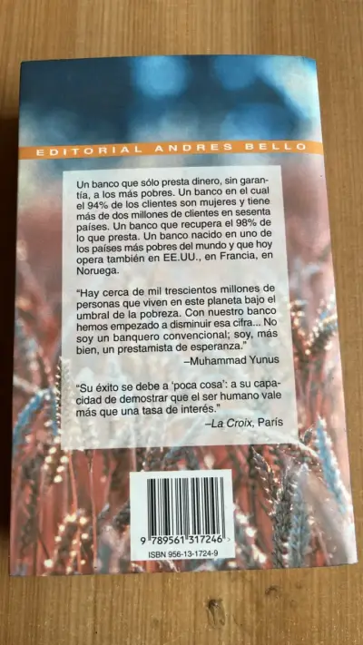 Libro 'Hacia un Mundo Sin Pobreza' de Muhammad Yunus - miniatura 2