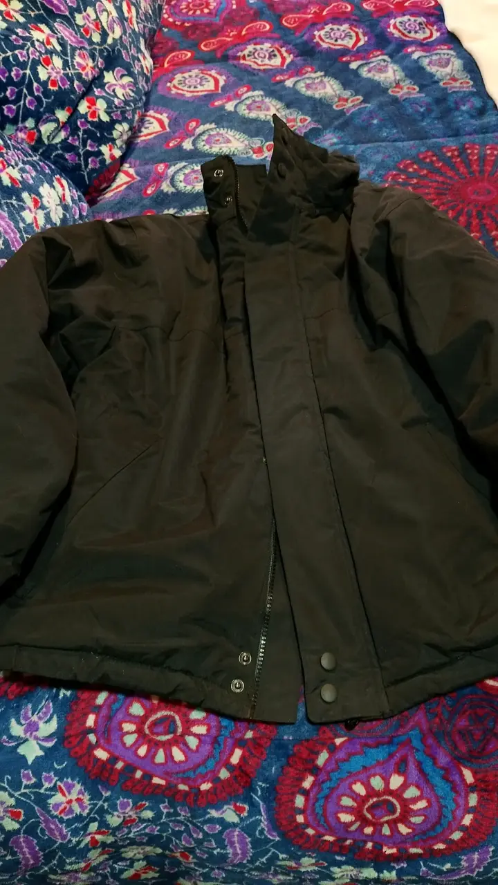 Chaqueta negra de invierno para hombre - 3