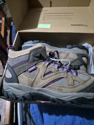Zapatillas de trekking Norseg para mujer - miniatura 5