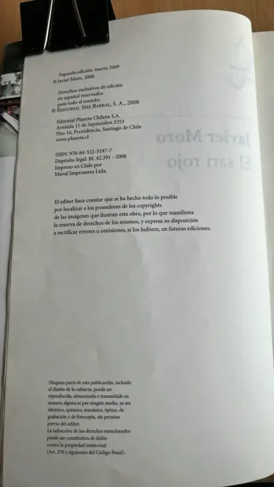 Libro 'El sari rojo' de Javier Moro - miniatura 3