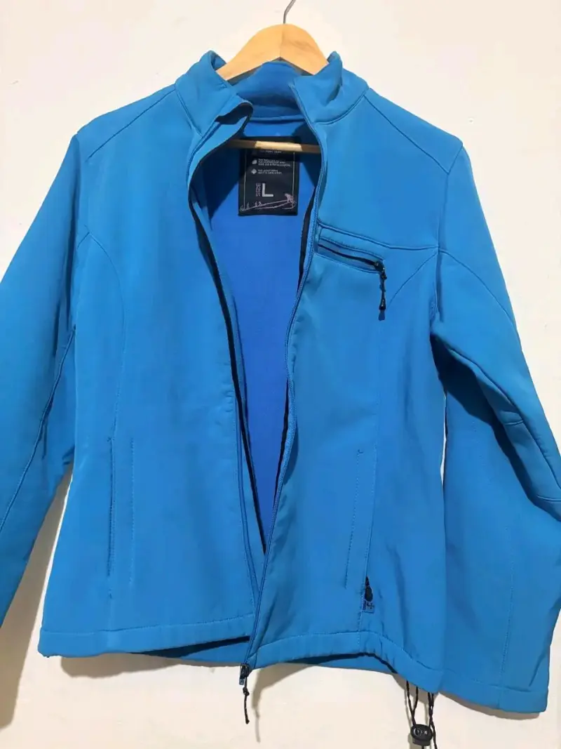 Chaqueta softshell azul talla L - 1