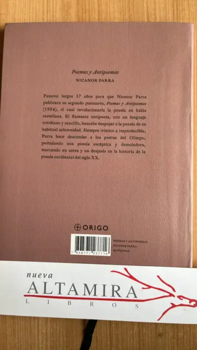 Libro Poemas y Antipoemas de Nicanor Parra - miniatura 2