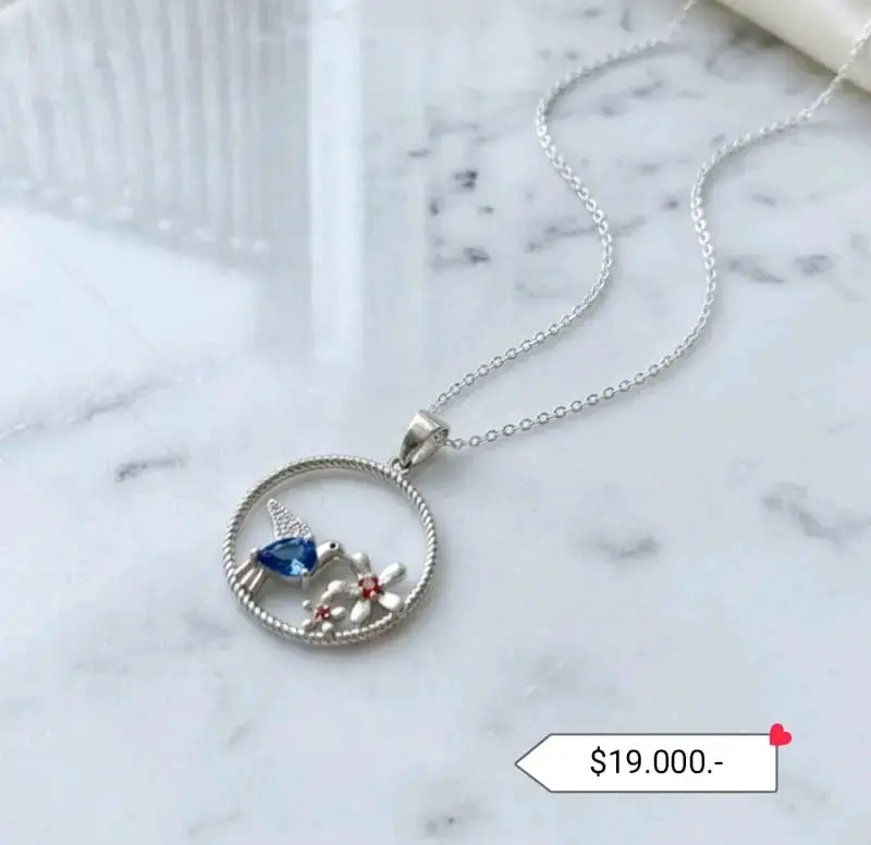 Collares de plata 50 cms - 1