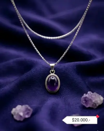 Collares de plata 50 cms - miniatura 2