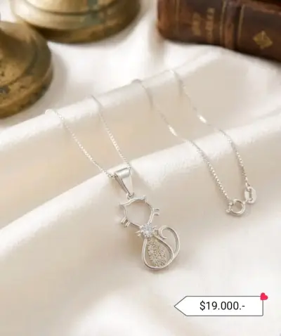 Collares de plata 50 cms - miniatura 4