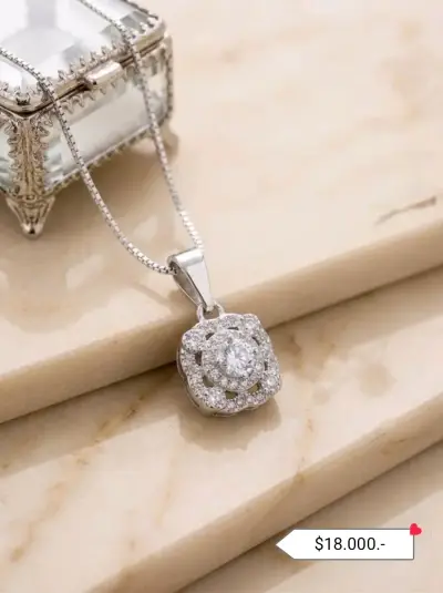 Collares de plata 50 cms - miniatura 6