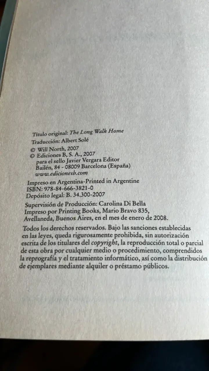 Libro 'El largo camino a casa' de Will North - 3