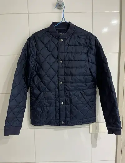 Chaqueta acolchada azul Polo Ralph Lauren Lauren - miniatura 1