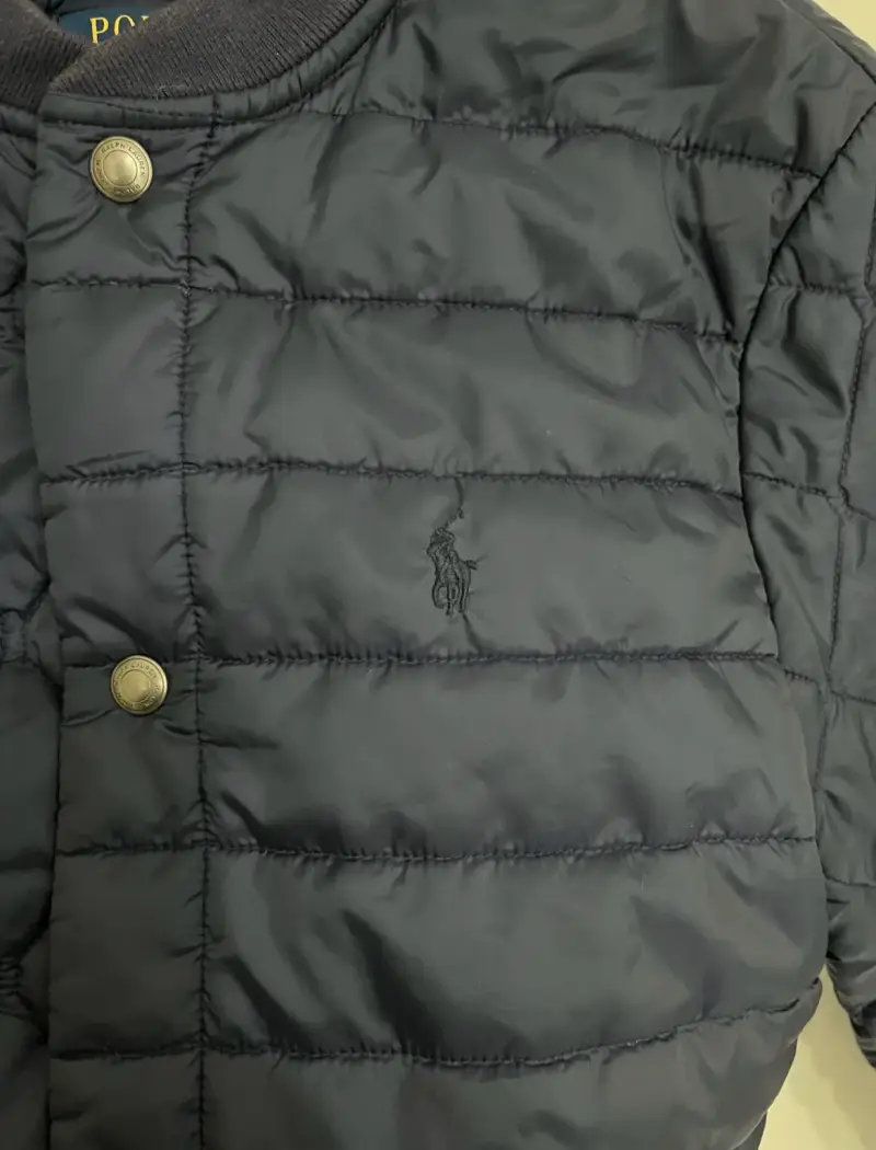 Chaqueta acolchada azul Polo Ralph Lauren Lauren - 4