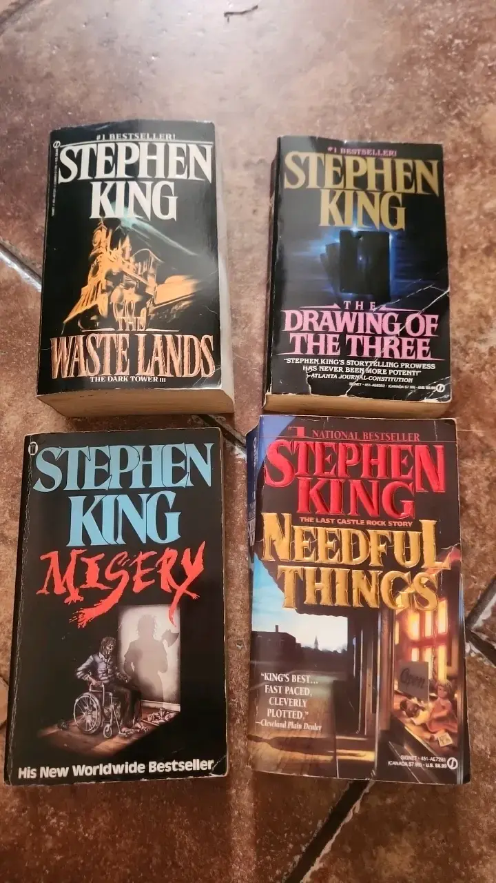 Colección de libros Stephen King en inglés