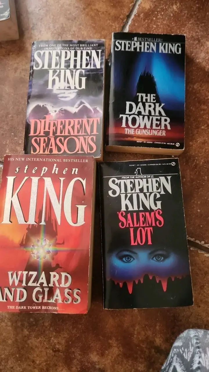 Colección de libros Stephen King en inglés