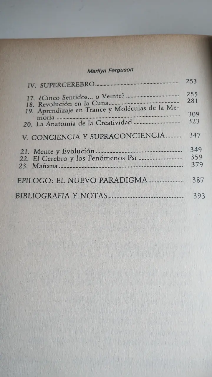 La Revolución del Cerebro' de Marilyn Ferguson - 4