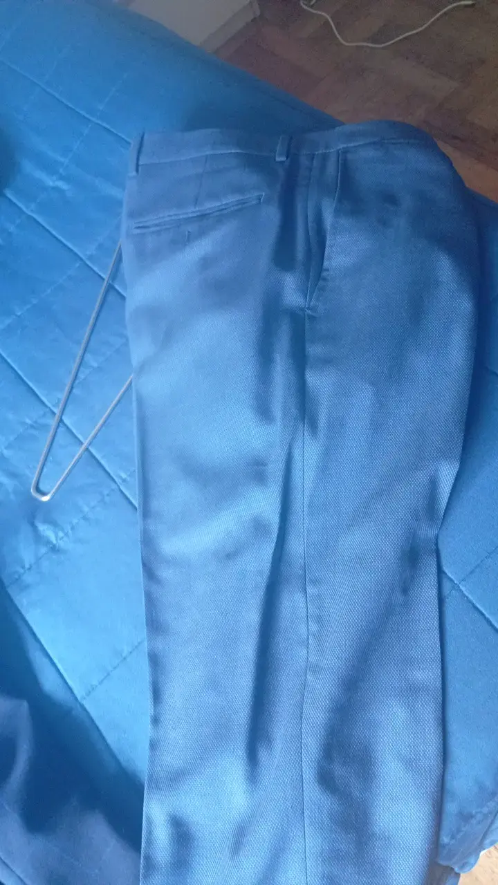 Pantalón de vestir azul marino para hombre - 2