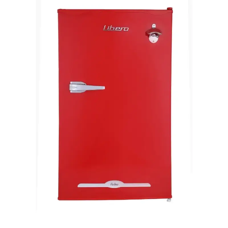 Refrigerador Retro Rojo Libero