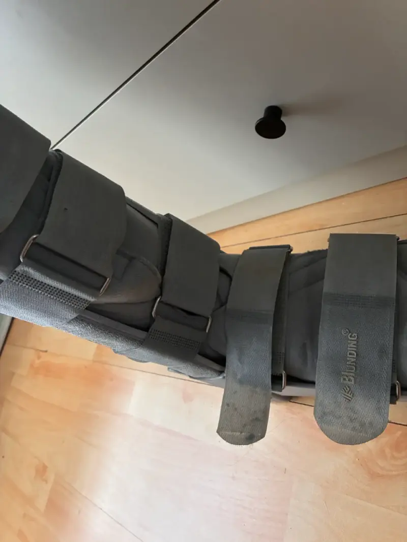 Bota ortopédica ajustable gris - 2