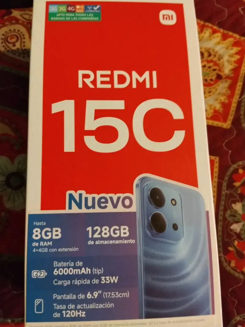 Smartphone Xiaomi Redmi 15C 128GB Nuevo - 1