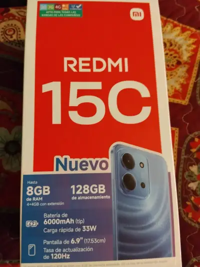 Smartphone Xiaomi Redmi 15C 128GB Nuevo - miniatura 1