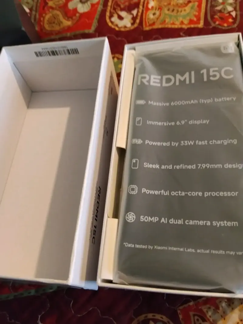 Smartphone Xiaomi Redmi 15C 128GB Nuevo - 3