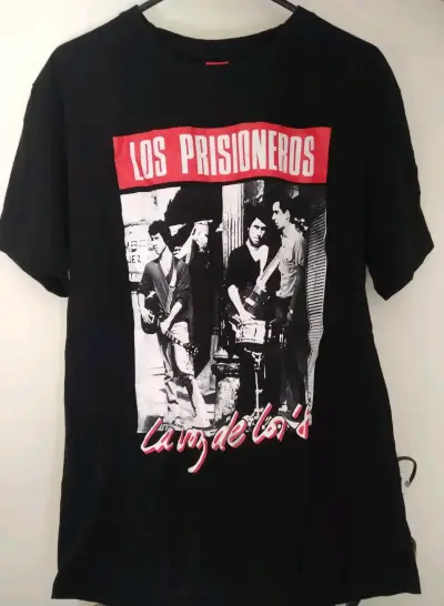 Polera negra de Los Prisioneros - miniatura 1