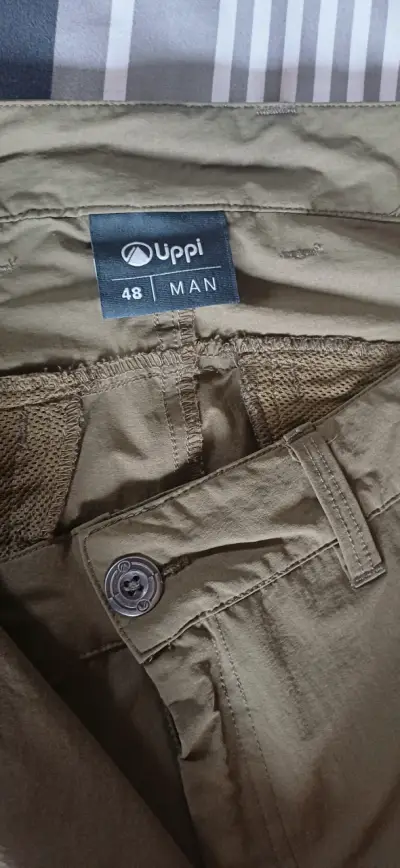 Pantalones outdoor verde oliva con bolsillos lippi - miniatura 4
