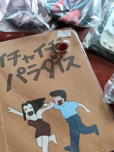 Set de accesorios y cartas de anime Naruto - miniatura 3