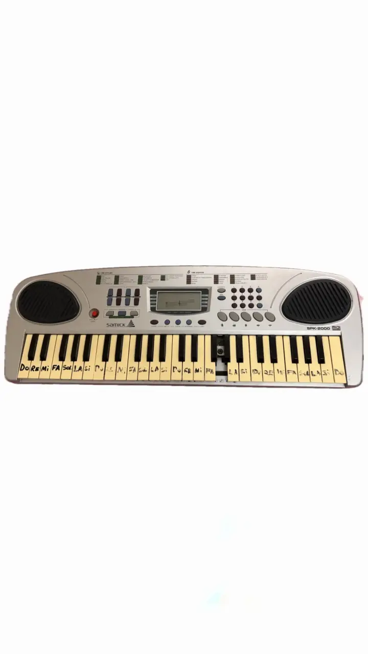 Teclado electrónico Samick SPK-2000 con MIDI