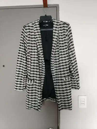 Blazer de lana a cuadros Fashion Nova - miniatura 1