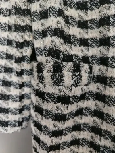 Blazer de lana a cuadros Fashion Nova - miniatura 4