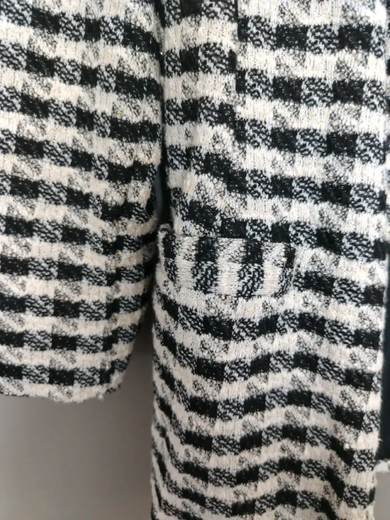 Blazer de lana a cuadros Fashion Nova - 5