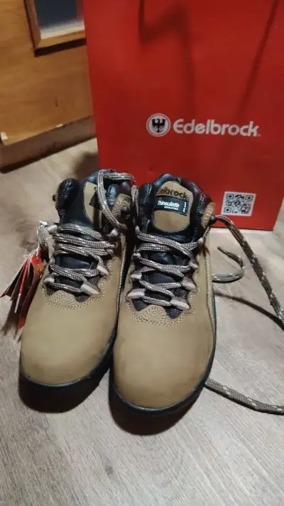 Zapatos de seguridad Edelbrock talla 38 nuevos - miniatura 3