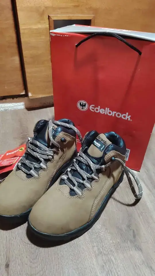 Zapatos de seguridad Edelbrock talla 38 nuevos - 4