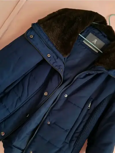 Chaqueta azul talla L - miniatura 1