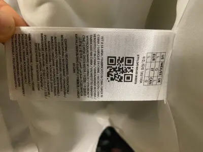 Chaqueta de cuero sintético blanca Guess  hombr - miniatura 4