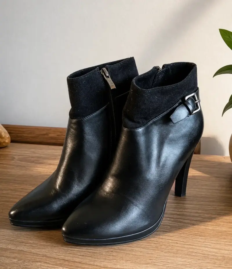Botines con tacón alto - 2