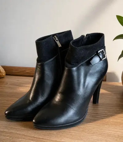 Botines con tacón alto - miniatura 2